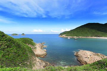 Image showing beach in Hong Kong