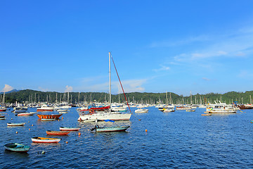 Image showing Yachts bay