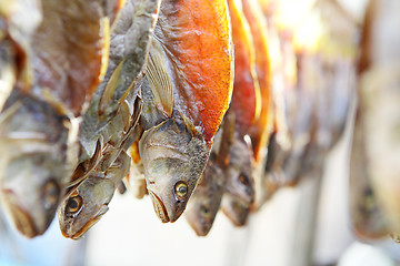 Image showing dried salt fish