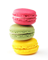 Image showing macaron cookies