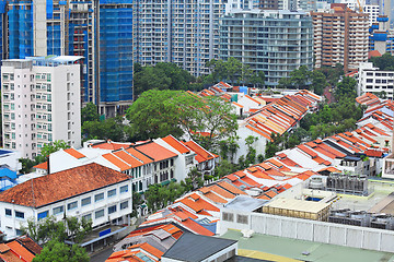 Image showing buildings at Singapore