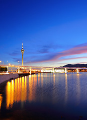 Image showing Macau city at night