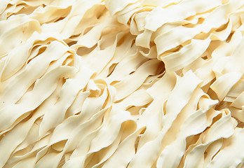 Image showing Asian dried wheat noodles 