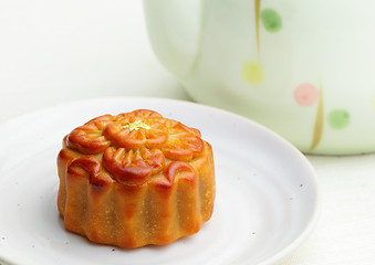 Image showing Chinese moon cake