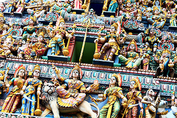 Image showing hinduism statues