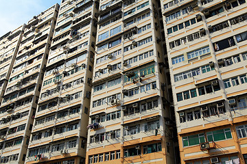 Image showing apartment building in Hong Kong