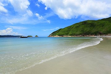 Image showing beach in Hong Kong