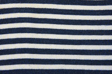 Image showing Striped knitted fabric