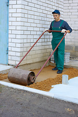 Image showing Preparation for a paving