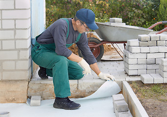 Image showing Preparation for a paving