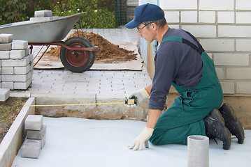 Image showing Preparation for a paving