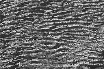 Image showing Texture from black sand