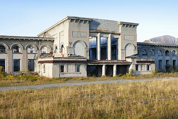 Image showing Abandoned Train Station