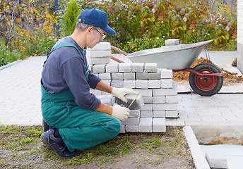 Image showing Preparation for a paving