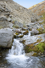 Image showing Stream with a waterfall