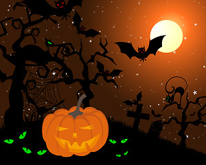 Image showing Happy halloween 