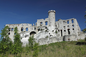 Image showing Ogrodzieniec fortifications, Poland.