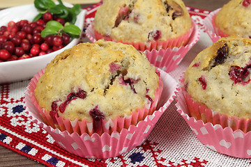 Image showing Homemade muffins