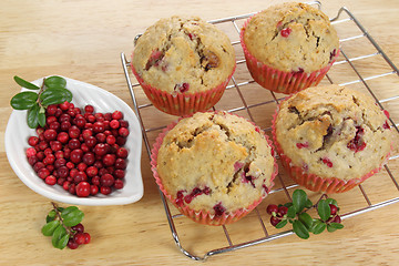 Image showing Homemade muffins