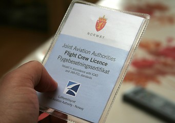Image showing Flight Crew Licence