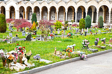 Image showing Cemetery architecture - Europe