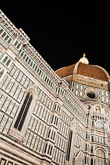 Image showing Florence Duomo by night