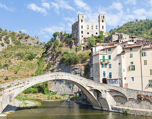 Image showing Dolceacqua Medieval Castle