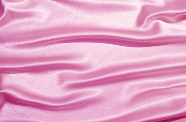 Image showing Pink silk