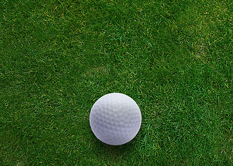 Image showing Golf ball 