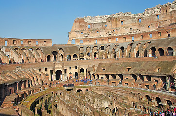 Image showing Colosseum interior