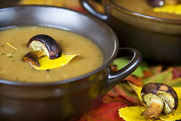 Image showing Mushroom soup