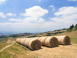 Image showing Panoramic views of the Tuscan-Emilian Apennines