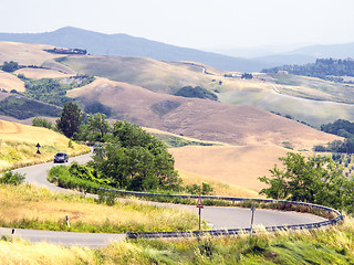 Image showing Panoramic views of the Tuscan-Emilian Apennines