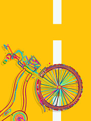 Image showing Bike card