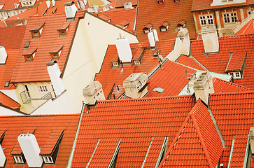 Image showing Roofs Of Prague