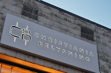 Image showing Christiania Belysning