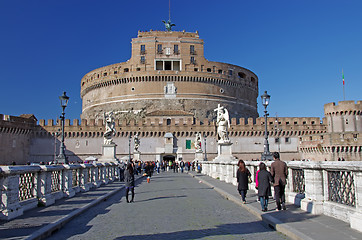 Image showing Touristic attraction in Rome