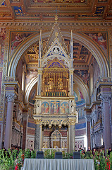 Image showing Interior view, Cathedral of Rome