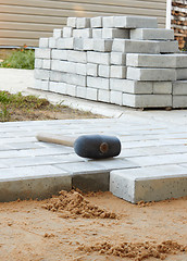 Image showing Paving stone