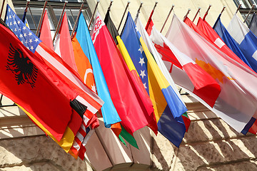 Image showing Flags