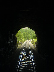 Image showing train tunnel