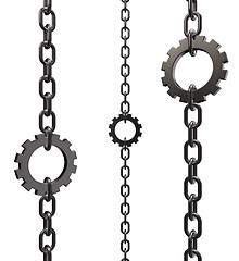 Image showing gear wheel chain