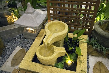 Image showing Japanese Fountain