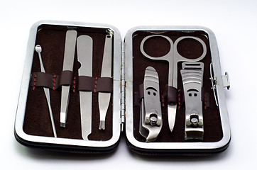 Image showing nail clipper set