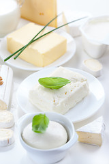 Image showing Assortment of dairy products