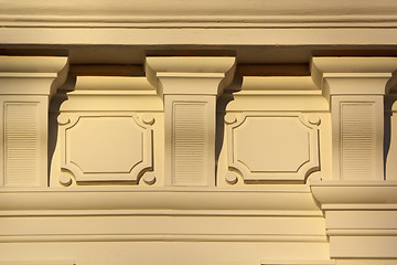 Image showing detail of an old house