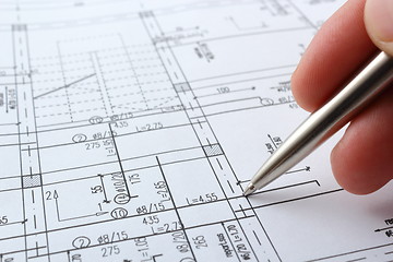 Image showing house planning