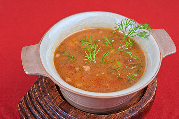 Image showing cabbage soup