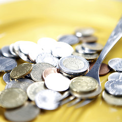 Image showing Money for eat