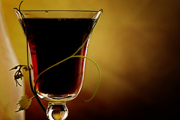 Image showing Red wine